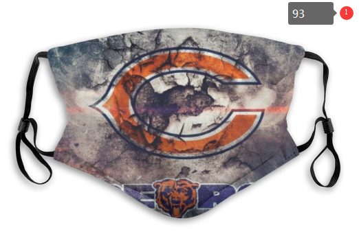 NFL Chicago Bears #3 Dust mask with filter